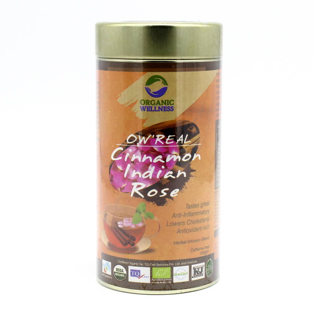 Ceai din plante Cinnamon Indian Rose 100g image