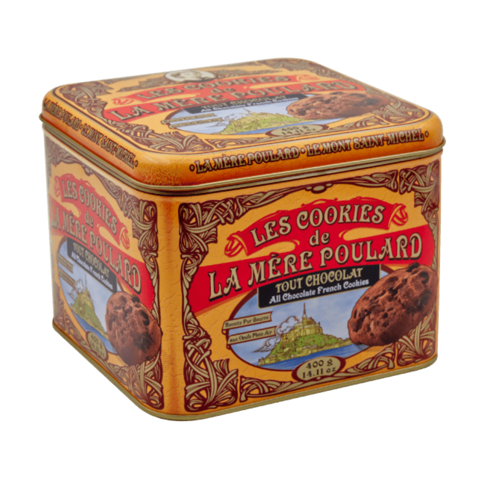 Biscuiti cu Ciocolata TIN La Mere Poulard, 400 gr.