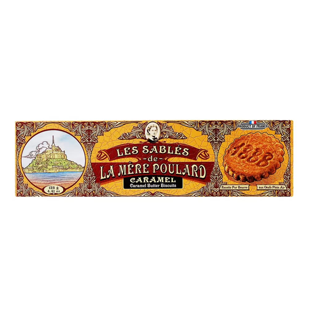 Biscuiti cu Caramela La Mere Poulard, 125 gr.