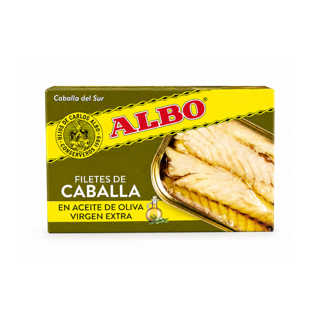 File de Macrou in Ulei de Olive ALBO   105g