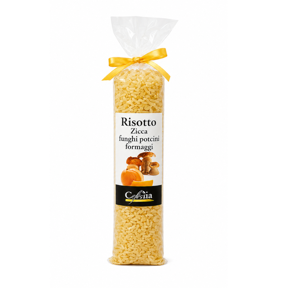 Risotto cu dovleac, ciuperci si cascaval185 g 