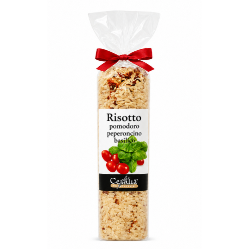 Risotto cu busuioc, chill sii rosii  La Ceppaia   185 g 