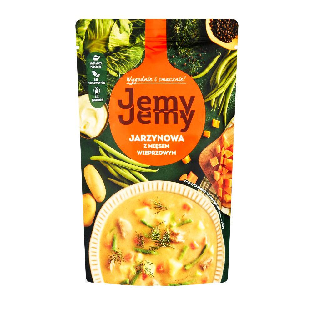 Supa de legume cu carne de porc  JEMY 450g