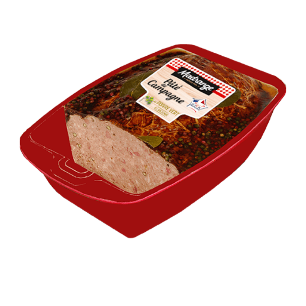 Pate traditional francez de porc cu piper verde MADRANGE, 1.5 kg