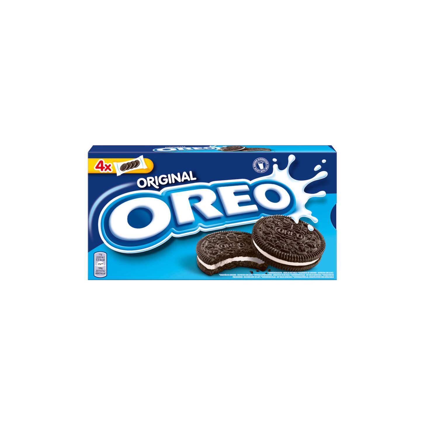 BISCUITI OREO crema de vanile 176g image