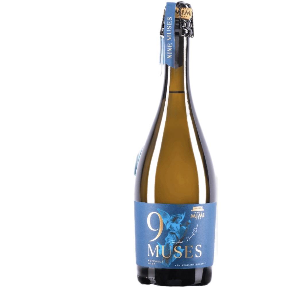 Vin spumant 9 Muses alb brut 750ml