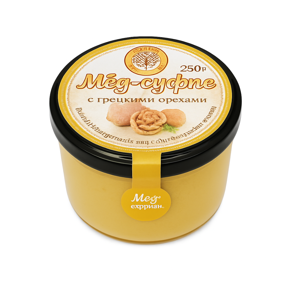 Sufleu din miere cu nuci , 250 gr