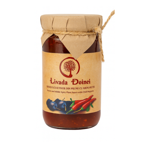 Sos dulce-iutisor din prune cu ardei iute 300g