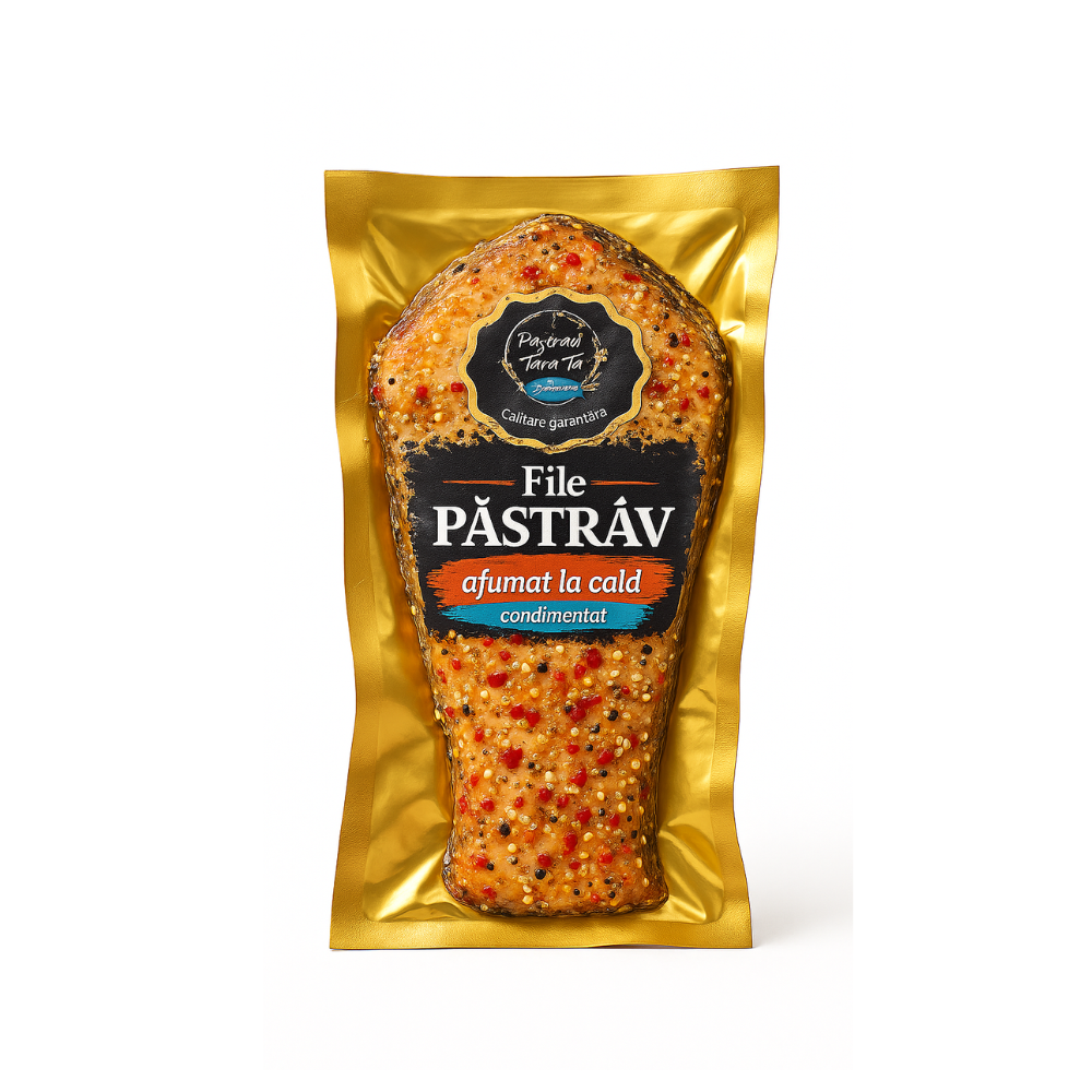 File pastrav Afumat condimentat vid, kg