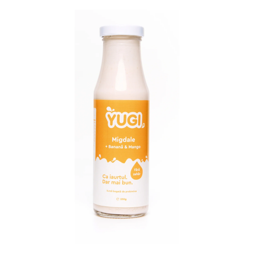 Preparat fermentat de migdale cu banana si mango, 230g