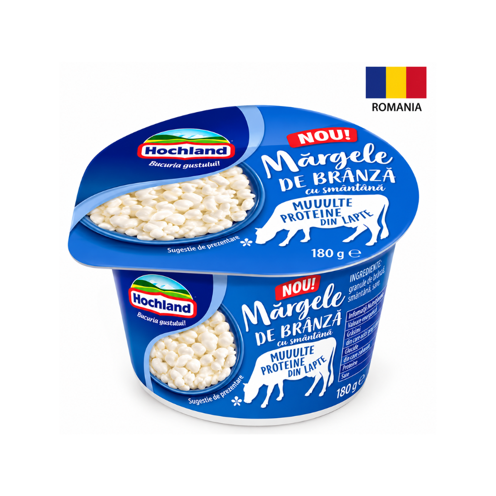 HOCHLAND 4% сырные шарики, 180г
