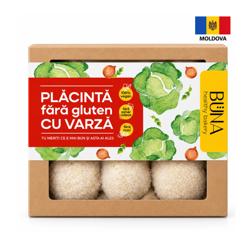 Placinta cu varza f/gluten 550 gr,buc
