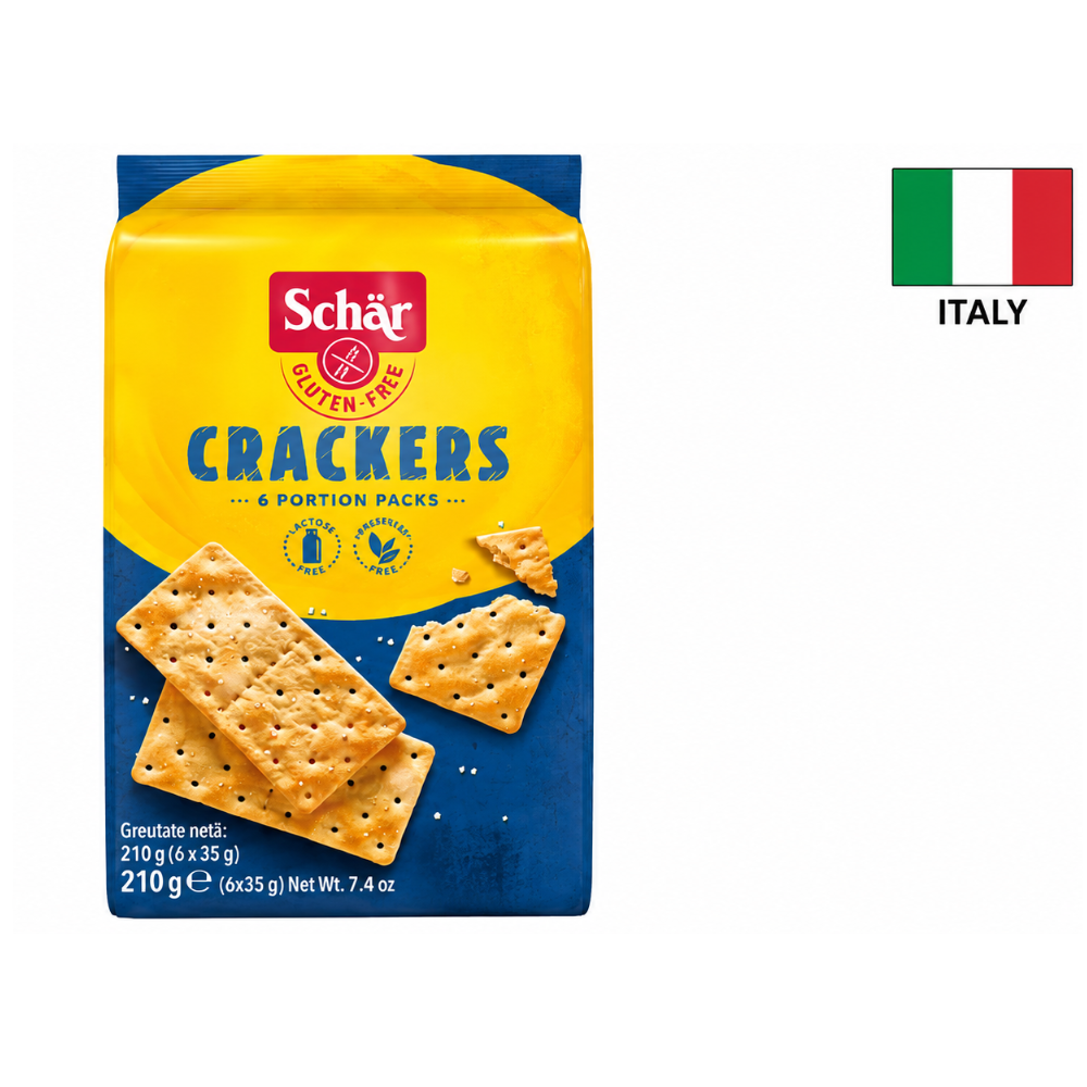 Crackers Gluten Free Dr. Schar, 210 gr.