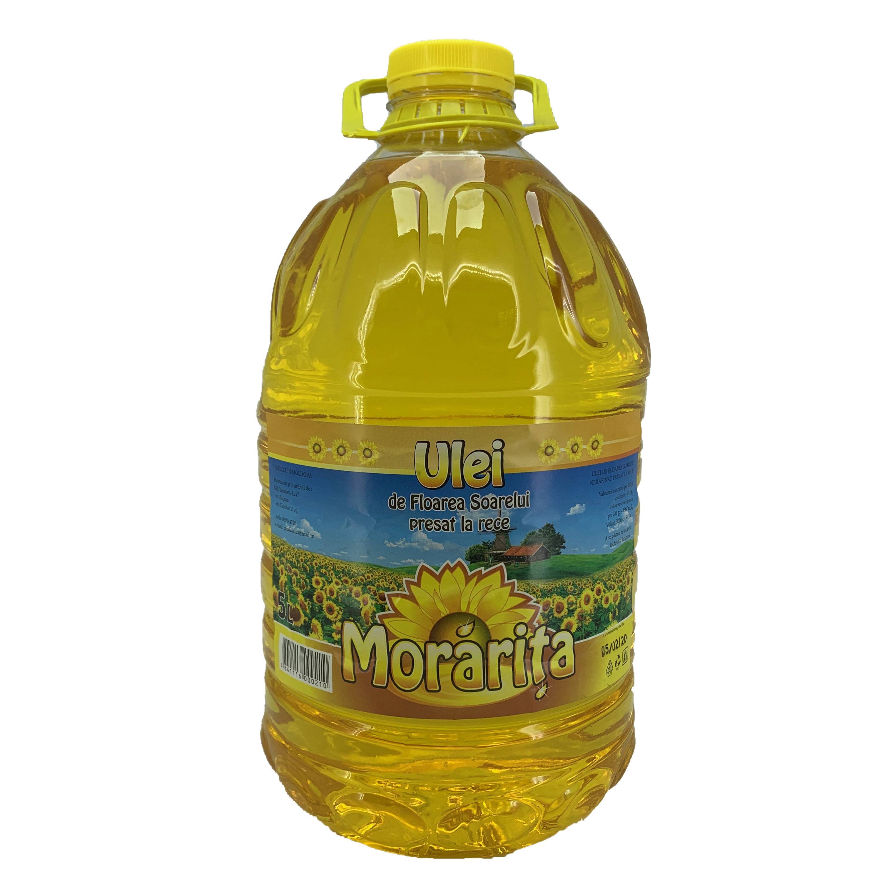 Нерафинированное масло (холодного отжима)"Morarita Lux" 5.0L image