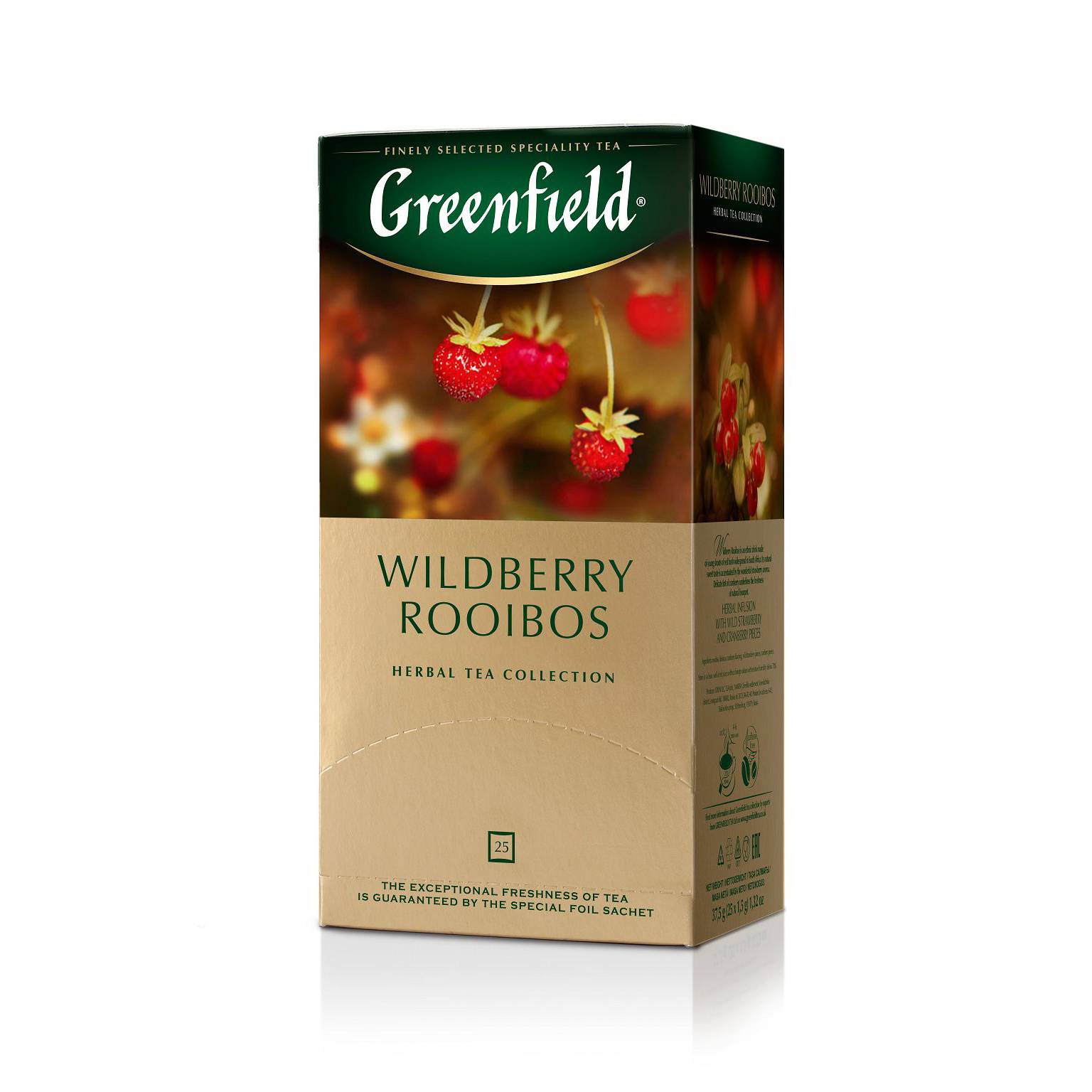 Чай Greenfield Wildberry Rooibos  25 пак. image