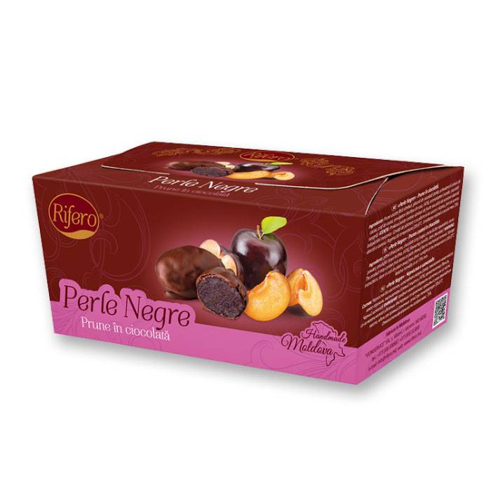 Конфеты PERLE NEGRE 230g  Сливы в шоколаде image