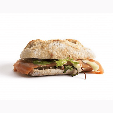 Сэндвич с норвежским лососем image
