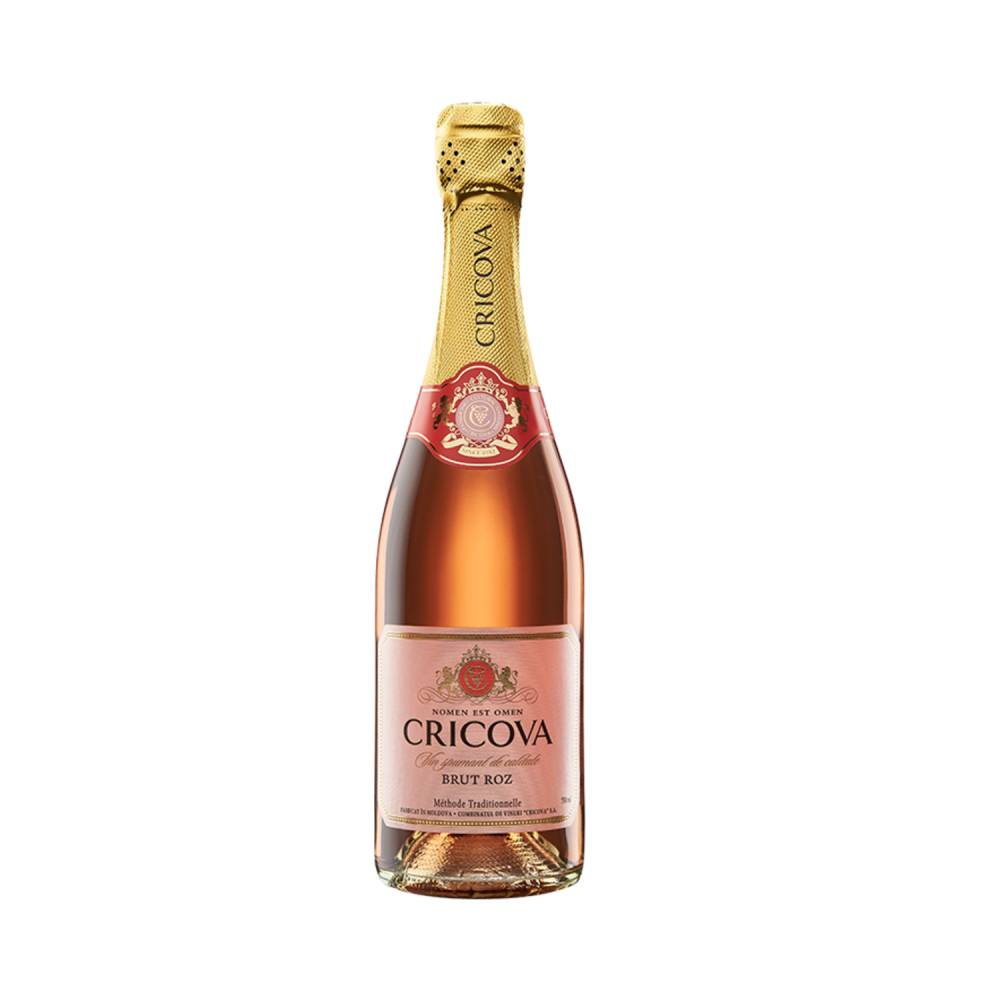  Вино игристое брют  розовое  Cricova 0.75л image