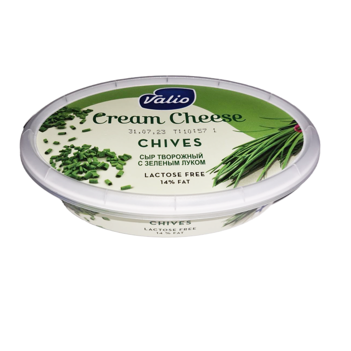 Valio Cream Cheese Chives 180gr