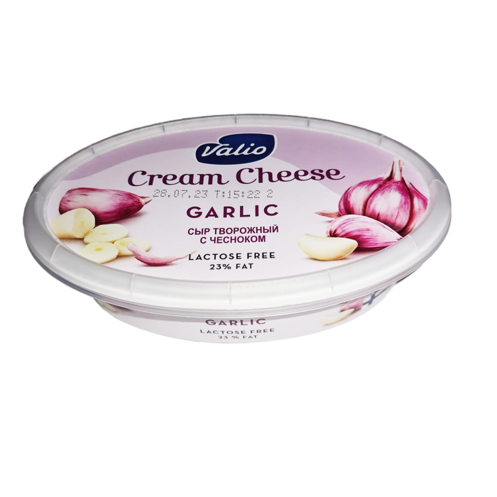 Valio Cream Cheese Garlic 180gr