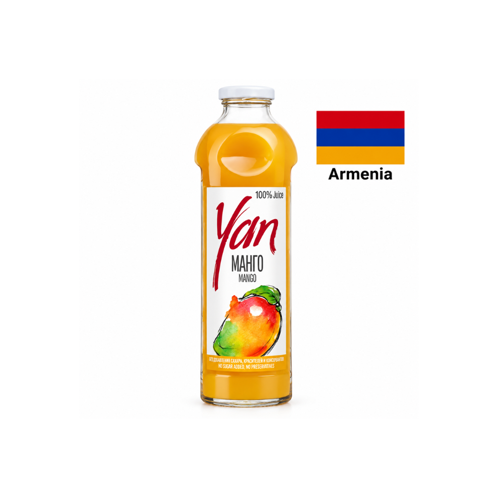 Сок манго YAN, без добавления сахара, 0.25l
