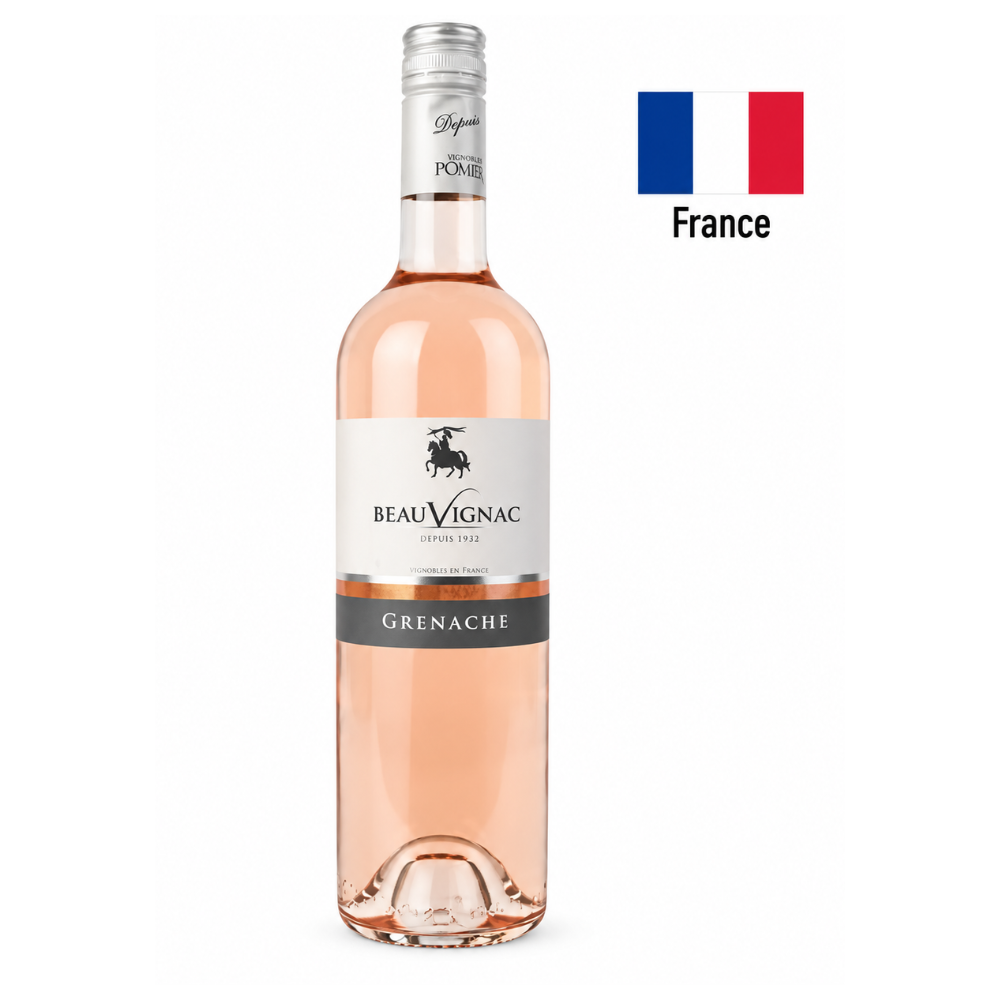 Vin Beau Vignac Grenache roze, 750 ml