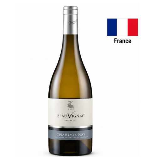 Vin Beau Vignac Chardonnay alb, 750 ml